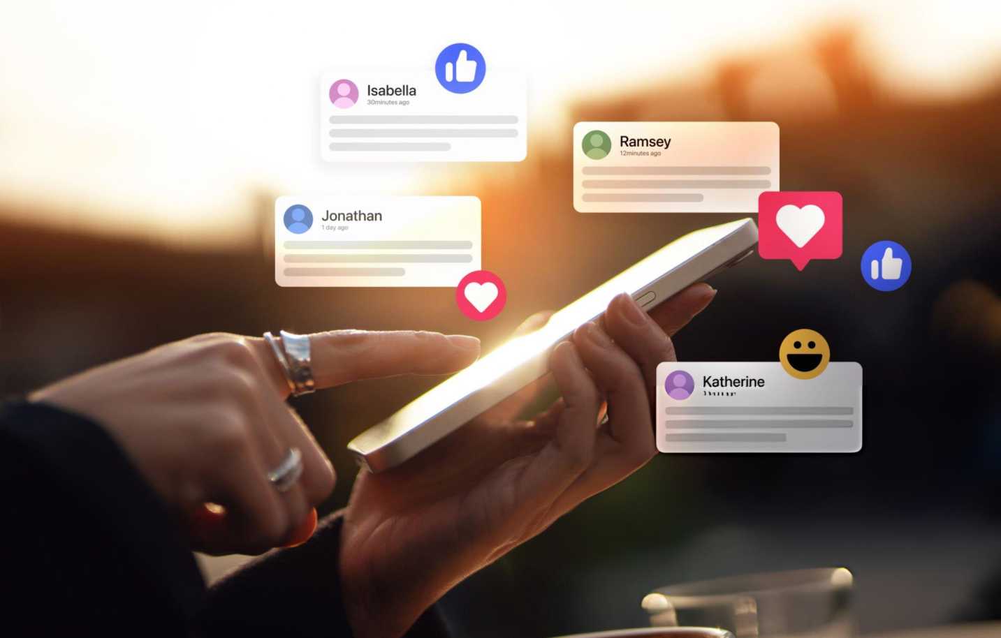 Facebook advertising campaign results dashboard