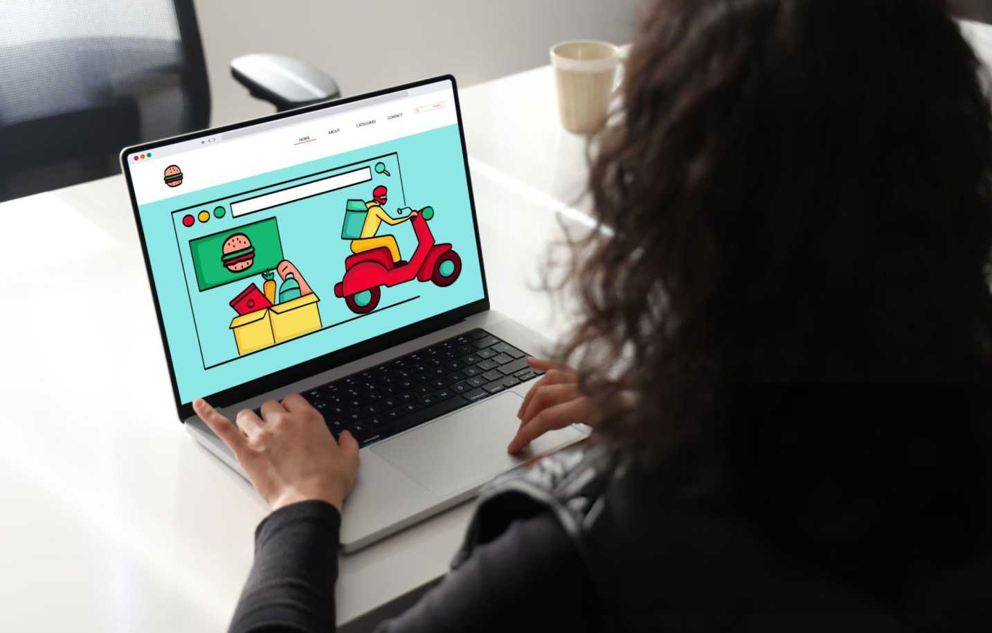 Food delivery app marketing